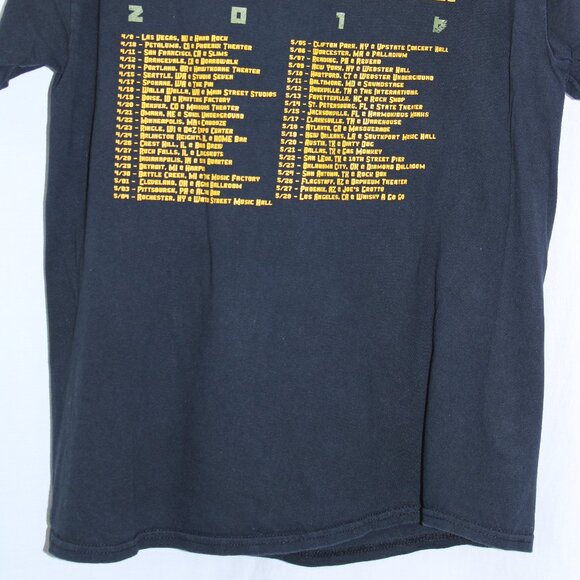 Otep Band Shirt L Black 2014 Generation Doom Tour IDGAF Heavy Metal Rock Music - Picture 4 of 5